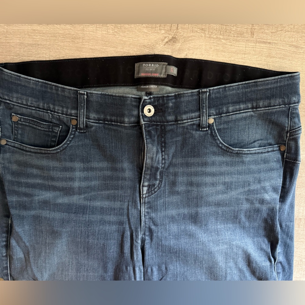 Torrid Dark Blue Denim Jeans